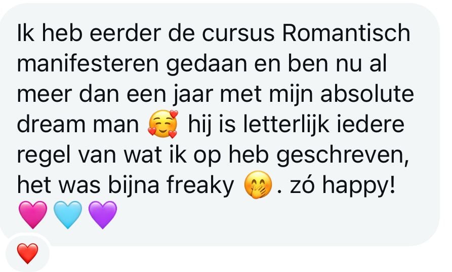 Romantisch Manifesteren